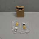 3 Way Light Bulbs 50 100 150w Equivalent, Soft White 2700K, Three Way A19 LED Filament Light Bulb with 90+ CRI, E26 Dimmable Warm Light Bulbs, Classic Clear Glass, 2 Pack