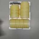 Battery Operated Flameless LED Candles: with Embedded String Lights, 3 Pack Flickering Electric Candle with 10-Key Remote Control for Seasonal Festival Celebration Real Wax(Batteries not Included)