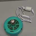 1 Pack Chicken Coop Heater with Remote Control, Timing Chicken Heat Lamp, Smart Temperature Control Chick Brooder Heater, 5 ft Ultra Long Cable Reptile Heating Lamp for Chicks Duck Dog Pet