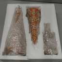 Roowest 3 Pack De Barro Mexicanos Christmas Tree Tabletop Resin Desk Centerpieces Table Tree Decor Festive Ornament for Accents Christmas Mantel Shelf Home Mexican Holiday Party Decorations