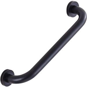 ELLO&ALLO Oil Rubbed Bronze Bathroom Shower Grab Bar, Home Care Bath Hardware (16 Inch)