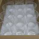 Devilfire 12Pcs Glass Cylinder vases for Centerpieces, 6 Inches Tall Flower Vases Wedding Decorations,Bulk Cylinder Flower& Plant Vases,Hurricane Candle Holder for Table Shelf, Party.