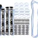 Engine Camshaft Rocker Arm Lifter Kit 3.6L V6 Compatible with Charger Challenger Durango Avenger Cherokee Wrangler ProMaster 5184380AG 5184377AG 5184378AG 5184379AG