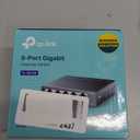 TP-Link TL-SG105, 5 Port Gigabit Unmanaged Ethernet Switch, Network Hub, Ethernet Splitter, Plug & Play, Fanless Metal Design, Shielded Ports, Traffic Optimization