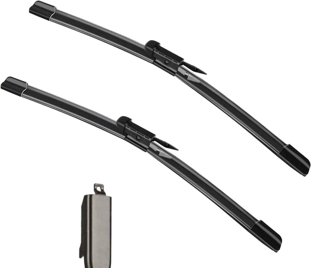 2 Factory Wiper Blades Replacement for Avalanche Silverado Suburban Sierra Yukon Escalade EXT ESV SLK SLC - Original Equipment Windshield Wiper Blades Set - 22"+22" (Set of 2) Pinch Tab