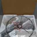 Arc Floor Lamps for Living Room, Modern Standing Lamp with Adjustable Drum Lampshade Tall Pole Lamp with Foot Switch Over Couch Arched Floor Light for Reading Bedroom, 8W LED Bulb Included (Black)