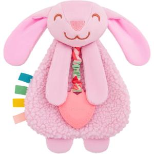 Pro Goleem Baby Easter Basket Stuffers Bunny Loveys for Babies Girl and Boy, Baby Lovey with Teether, Baby Toys 0 3 6 9 12 Months, Safety Teething Toys for Babies Infant Newborn and Toddler Gifts