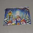 Nuxovilar Winter Garden Flag Double Sided Flags Decorations For OutsideWinter Holiday Decorative Flag Xmas Yard Outdoor Gardens Polyester (Snowman Type B,11.81 X 39.37 Inches)