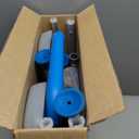 Loyoda Raised Toilet Seat with Handles, Padded Toilet Seat Risers for Seniors, Adjustable Height & Width Toilet Riser, Handicap Elevated Toilet Seat 500lb, Fit Any Toilet