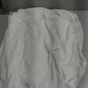 FestiCorp Spandex Table Cover, Cocktail Fitted Tablecloths, Round Highboy Stretch Table Covers Cloths for Party, DJ, Bar, Wedding, Birthday, Banquet, White, 30"-32" Diameter x 40"-43" Height