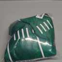 Horaldaily Football Tablecloth 6060 Inch Round, Football Field Washable Seasonal Table Cover for Party Picnic Dinner Decor (Green)