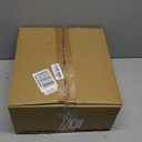 Zentriqlla 6 Pack Clear Cake Box with Ribbon, Round Transparent Tierd Cake Carrier, 10x10x9 inches Black Bakery Gift Boxes for Pastries with Lid and Black Board, Display Wedding Gift Packaging