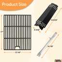 Grill Replacement Parts for Nexgrill 5 Burner 720-0888S, Grill Grate, Grill Burner and Heat Plates for Nexgrill Replacement Parts 5 Burner 720-0888S, Parts for Nexgrill 720-0888S Replacement Parts