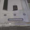 Dehumidifier, Dehumidifiers for Home, 98 OZ Water Tank, (1000 sq.ft) Quiet Dehumidifier for Basement Bathroom Bedroom with Humidity Display, Auto Shut Off, Relaxing 7 Color Ambient Light(Ivory)