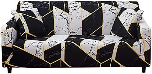Printed Couch Cover Stretch Sofa Covers Patterned Sofas Seater Slipcovers for 3 Cushion Couch Set (SK, 3 Seater/Large 2 Seater)