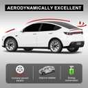 Spoiler Fit for Tesla Model Y Juniper 2025 2026, Upgrade ABS Material Rear Spoiler Wing OEM Rear Trunk Lip, Model Y Juniper Accessories, Matte Carbon Fiber