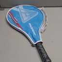Kids Tennis Racket for Girls & Boys - 23 inch Youth Tennis Racket, Includes 420D Nylon Shoulder Strap Bag (Graffiti Blue)