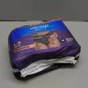 Always Discreet Boutique Incontinence and Postpartum Underwear for Women, Maximum Protection, Large, Black, 18 Count