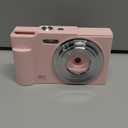 Digital Camera for Kids: Pink Camera for Teens - Christmas Birthday Gifts for Girls 8-10 - 16X Zoom Shoot Cam for Ages 8-13 - Compact Camera for 6 7 8 9 10 Years Old- Toys for Kid Children Toddler