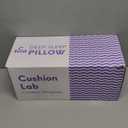 C CUSHION LAB Deep Sleep Pillow, Patented Ergonomic Contour Design for Side & Back Sleepers, Orthopedic Cervical Shape Gently Cradles Head & Provides Neck Support & Shoulder Pain Relief - Calm Grey