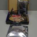 Interior Car LED Strip Lights APP Control, 5 in 1 RGB 16 Million Colors Ambient Lighting Kit with 236 inches Fiber Optic, Music Mode Inside Car Lighting Decorations