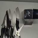 HOSHANHO 8-Piece Kitchen Knife Set, Japanese High Carbon Super Steel Knife Sets with Block, Professional Ultra Sharp Chef Knife Set with Scissors