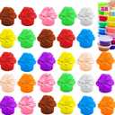 28pcs Butter Slime for Kids, Playdough Modeling Clay for Valentines Day School Classroom Exchange Gift Party Favor Prizes