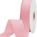 Light Pink Grosgrain Ribbon 1-1/2 inch X 50 Yards Light Pink Ribbon for Gift Package Wrapping Wreath Baby Shower and Other Projects