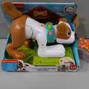 Fisher-Price Baby Learning Toy 123 Crawl with Me Puppy Electronic Dog with Smart Stages Content & Lights for Ages 6+ Months 