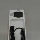 Wireless CarPlay Adapter for iPhone, Convert Wired to Wireless Apple CarPlay Adapter, Mini Size with Extension Cable USB & USB-C/Type-C, Stable Control & No Delay, Black