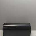 RAINHOL Black Metal Mailboxes for Outside Post Mount, Standard Mail Box, Galvanized Steel Heavy Duty Mailbox, Medium Capacity, 19 x 8.7 x 6.7 inches