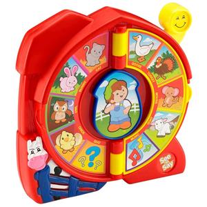 Fisher-Price Little People Toddler Toy See ‘n Say The Farmer Says, Learning Game with Music & Sounds for Kids Ages 18+
