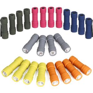 24-Pack Small Flashlights Set, Super Bright 100 Lumen LED Flashlight Pack with 72-Piece AAA Batteries Included, Mini Flashlight, Outdoor Flashlight for Camping, Hiking, Emergency