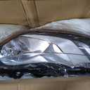 Replacement Driver Left Side Black Trims Halogen Headlight Headlamp for Ford Transit Connect from 2019 to 2023