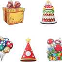 Super Brothers Birthday Party Supplies, Super Brothers Yard Lawn Sign Birthday Decorations,Boys Video Games Birthday Party Decorations(5PCS)