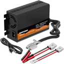 12V 50A Lithium Battery Charger, 14.6V 50A LifePO4 Battery Charger for 12.8V LiFePO4 Lithium Deep Cycle Rechargeable Battery, Multi Protections, Support Fast Charging, 12 Volt Charger for RV Boat Car