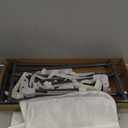 Regalo Safety Swing Down Bed Rail Guard for Toddlers, Bed Safety Rail with Patented Gap Guard, Fits Twin, Full & Queen Mattress, White, Tested & Safe for 30 Years, American Designed, Family Owned