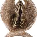 TALPGOD Angel Wings with Praying Hands Statue,Angel Statues for Home Decor,Guardian Angel Figurines for Catholic Decor,Garden Angels Outdoor Statue,Catholic Statues Angel Gifts for Women