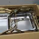 Chafing Dishes for Buffet 4 Pack, [Elegant Gold and Silver] Stainless Steel Chafing Dish Buffet Set, 9QT No-Finger Cut Roll Edge Chafers and Buffet Warmers Sets for Party (Gold 1/2 Panx2+Full Panx2)