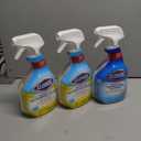 Clorox Disinfecting All-Purpose Cleaner 32 Oz and Disinfecting Bathroom Cleaner, Household Essentials, 30 Oz, Pack of 3