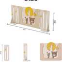Baby Gate for Stairs Dog Door Pet Door for Stairs, porches and fireplaces Strong Suction Cup Reinforced can be Changed at Will and with Drawing Board 61*25.6