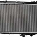 PHILTOP CU2571 Engine Coolant Aluminum Radiator for 2003-2007 Accord 3.0L