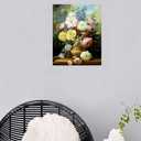 5 x Newsight DIY Oil Painting Paintworks Paint by Number for Kids and Adults (16''Wx20''L , Peony Flower)