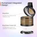 2 x Acomler Instantly Root Cover Up Hairline Shadow Powder for Thinning Hair, Grey Hair, Eyebrows, Beard Lines, and Bald Spots (Coffee) (0.14 Ounce (Pack of 1))