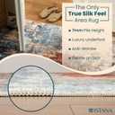 Istana 4x6 Area Rug - Multi/Red Rugs for Living Room 4x6 - Foldable Rugs for Bedroom - Stain Resistant Washable Rug - Eco-Friendly Boho Area Rugs - Easy to Clean Living Room Rug 4 x 6