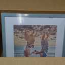 decorUhome 16x16 Picture Frame Fits 12x12 Photos with Mat, Rustic Blue