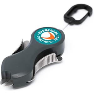 Boomerang Tool Company SNIP Fishing Line Cutters with Retractable Tether and Stainless Steel Blades that Cut Braid, Mono and Fluoro Lines Clean and Smooth!