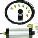 Buyers Products TGC32506VSPK Tailgate Cylinder Kit, Clevis Mount Pneumatic Cylinder, Tubing & Fittings, 6 Stroke, 3.25 Bore, Dump Truck Accessories