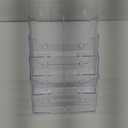 Azar Displays 252376 Four Tier, Four Pocket Letter Brochure File Holder for Flyer, Office Supplies, Paper Document or Magazines, Clear Organizer for Wall and Counter Desktop Stand, 8.5" x 11"