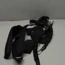 Boxing Resistance Bands, Leg Strength and Agility Speed Trainer Exercise Full Body Physical Workout Power Punch Pro for MMA, Volleyball Basketball Football Training Equipment (Black-160)